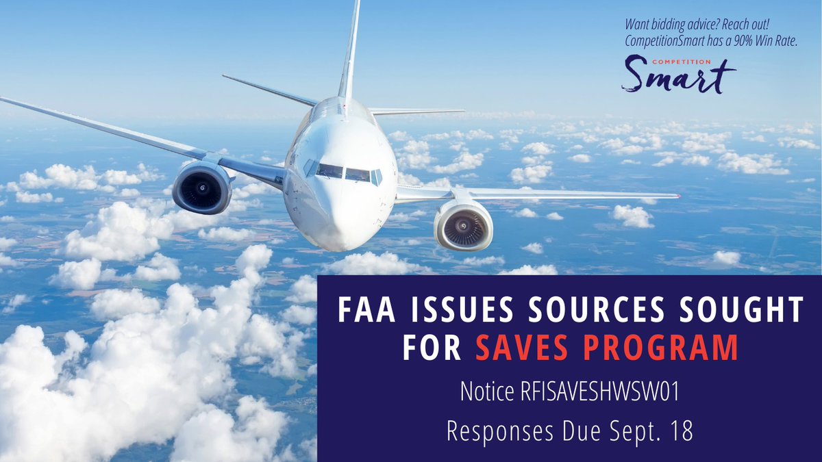 The <a href="/FAANews/">The FAA ✈️</a> has issued a $4.1B sources sought for the #IT Saves Program. Read more about the opportunity here: sam.gov/opp/7cf340d470…

#procurement