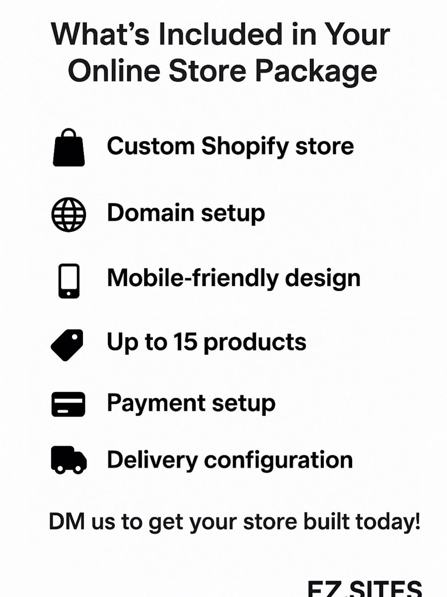 MarkusRokosz's tweet image. Dm to get started!! 

#onlinestore 
#smallbusiness 
#websitebuild 
#sellonline 
#Entrepreneur