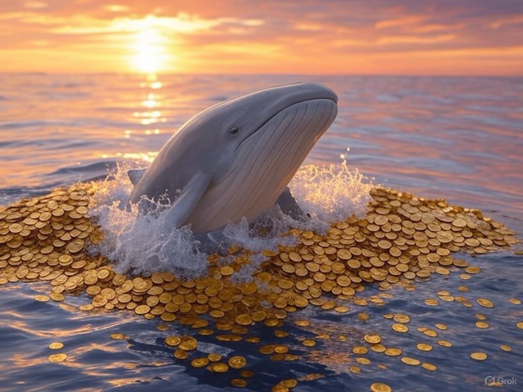 🐳طبق گزارش CoinSpeaker و CryptoPotato در هفته گذشته، نهنگ‌ها حدود 2 میلیارد #دوجکوین $DOGE خریده‌اند که ارزش آن حدود 448 تا 500 میلیون دلار بوده است.

#ارزدیجیتال #کریپتو #اخبار #میمکوین #تحلیل
#DOGE #Dogecoin #Crypto #Memecoins #Cryptocurency