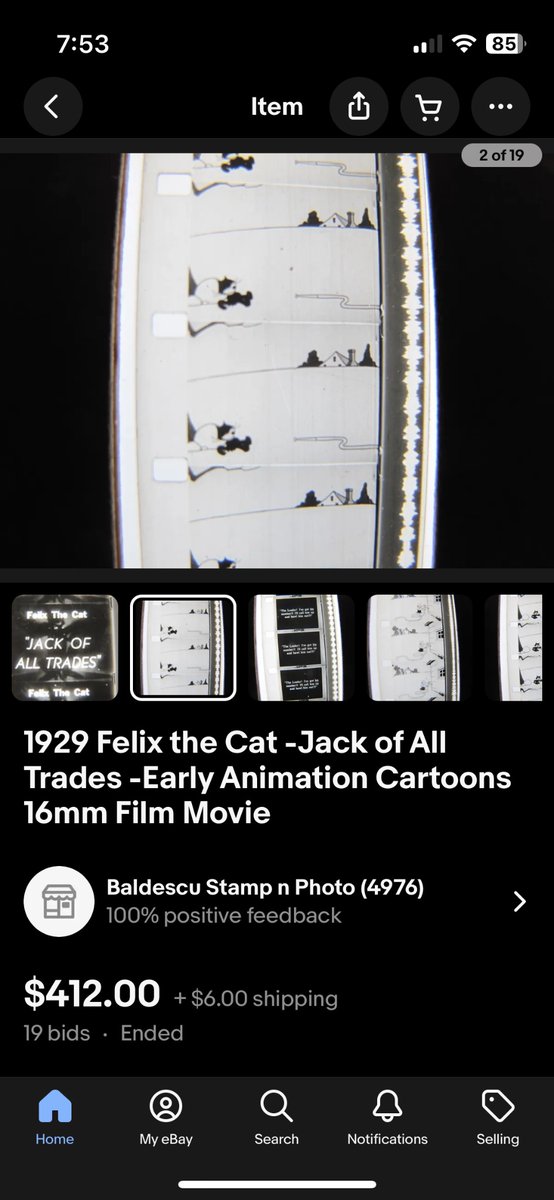 Felixthecatooc's tweet photo. Over a year ago, a 16mm of “Jack From All Trades” sold on Ebay. To my knowledge, nothing has come of this. https://t.co/Ximvyv0XbQ