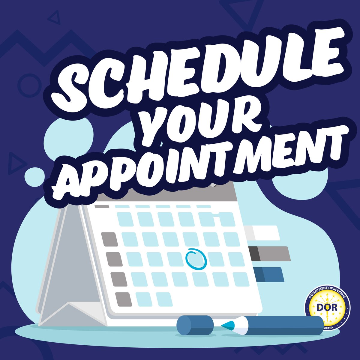 Indiana Dept. of Revenue (@inrevenue) on Twitter photo #Evansville, #FortWayne and #SouthBend District Offices are moving to appointment only starting Sept. 2. Set your appointment here: in.gov/dor/about/dist…  
You may not need to visit an office, save time & use #INTIME for quick and efficient help. intime.dor.in.gov/eServices/_/ 
#DOR #Evansville, #FortWayne and #SouthBend District Offices are moving to appointment only starting Sept. 2. Set your appointment here: in.gov/dor/about/dist…  
You may not need to visit an office, save time & use #INTIME for quick and efficient help. intime.dor.in.gov/eServices/_/ 
#DOR