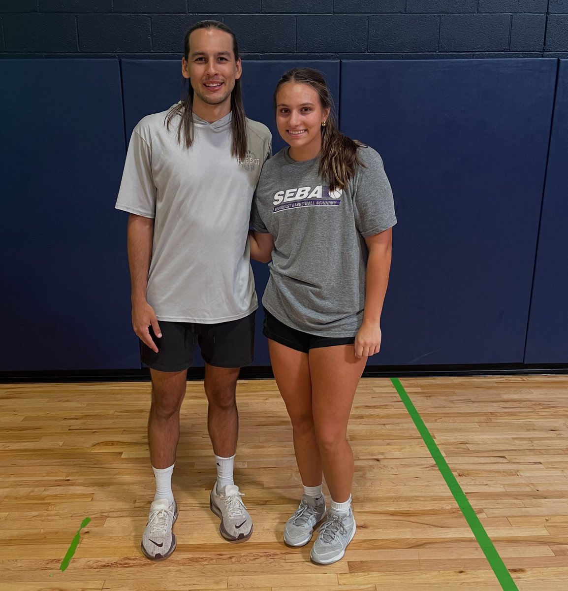 Great summer of work by Gaby! Good luck this season at Oglethorpe University 🫡