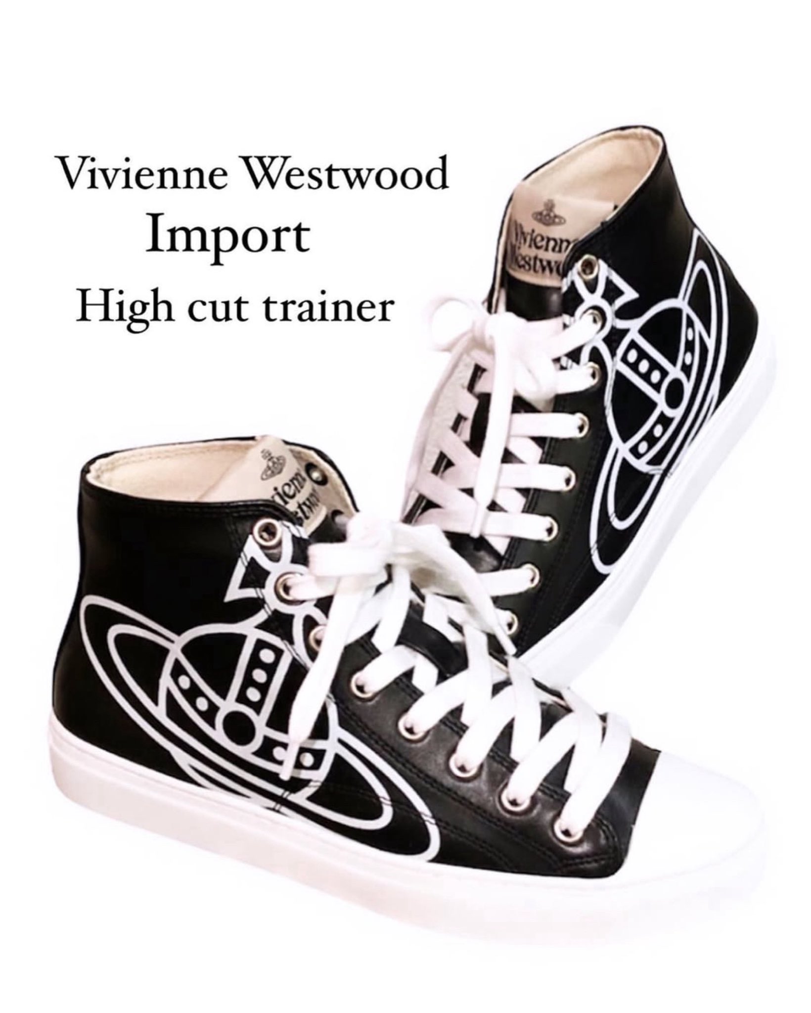 レア【Vivienne Westwood】　オーバーニーソックス　3足 ☆vivienne westwood☆ロゴ ニーハイソックス ロング靴下