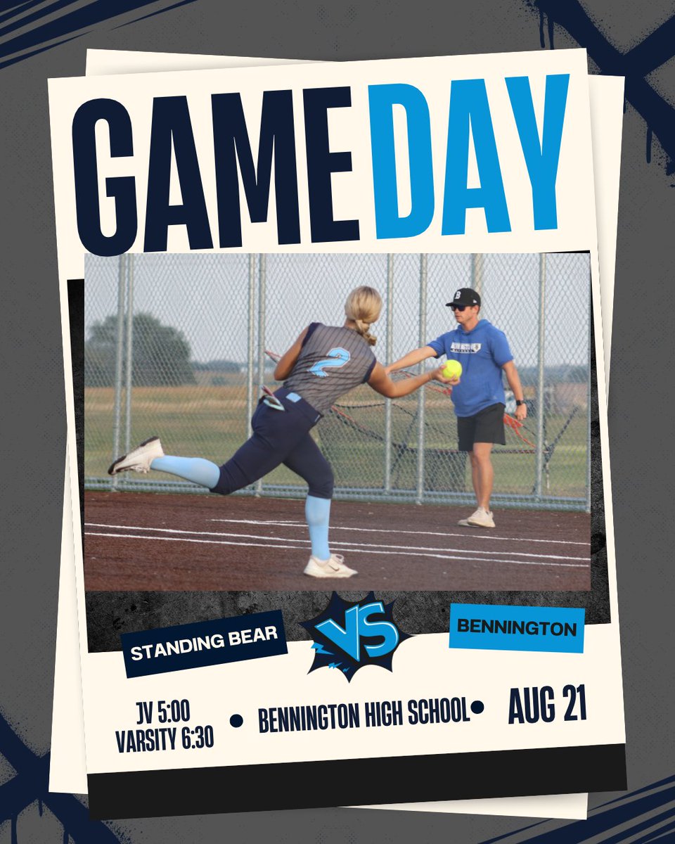 It’s GAME DAY! The Grizzlies travel to Bennington to take on the Badgers. JV starts at 5pm and Varsity at 6:30! Follow along on GameChanger!

📸: LSB Yearbook