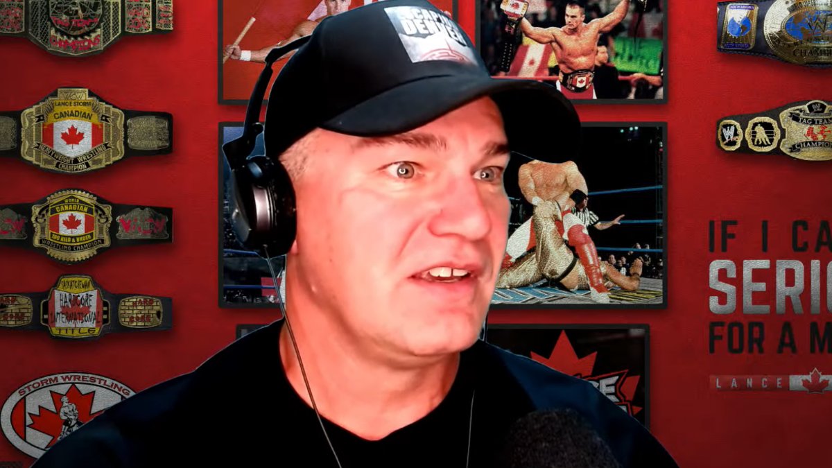 WrestleTalk_TV's tweet photo. Lance Storm calls the MJF, Mark Briscoe and Hangman Adam Page segment on AEW Dynamite "fake and stupid"

"My issue is that it comes off so incredibly fake. In storyline, this is airing live on TV while this guy threatens attempted murder.

"If a competitor at Wimbledon grabbed another competitor, doused him in gasoline, and told the opponent in the finals that they had to play with their non-dominant hand 'or I'm burning this guy alive,' the network would cut the cameras, they would evacuate the stadium, they would call in SWAT and police.

"Wimbledon wouldn't then sanction the match where the other guy has to then play in the finals against the guy who threatened to kill a person, with his non-dominant hand - 'Well he agreed to it, what can we do?'

"It's just so fake and stupid. You can't buy in anymore. It's supposed to be a live sporting event and, 'Oh we'll just air this potential murder. Briscoe might get set on fire. And since Page agreed with it, well, those are the stips.'

"And the stips don't make the match better. It creates an opening for a bunch of BS finishes."

(WOL)