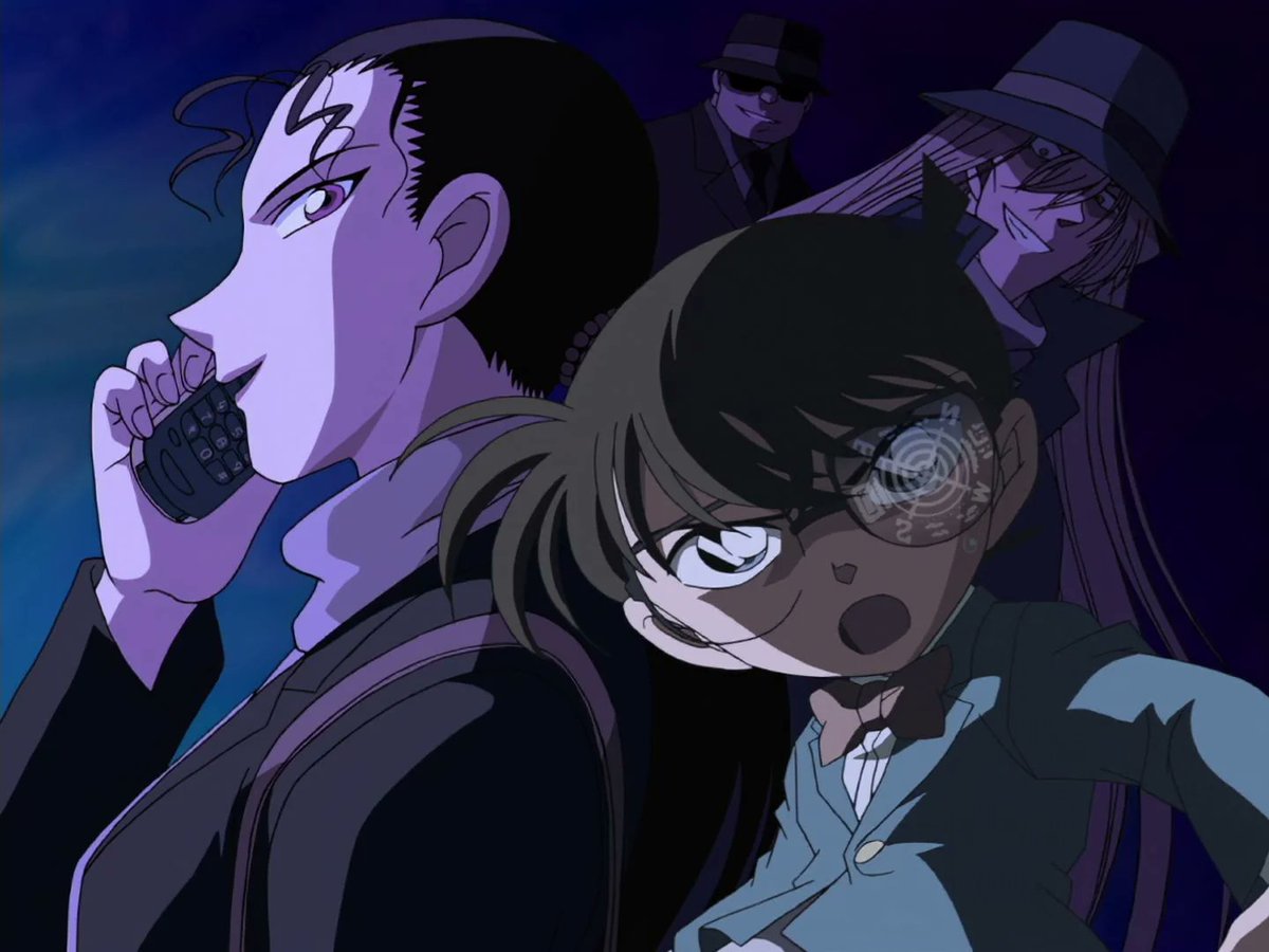It's time 🕵️🏼🔍! The rest of Collection 1 of the new curated Detective Conan dub, Conan vs The Black Organization, is out now on Netflix and Crunchyroll! I'm back as Gin, alongside the rest of the incredible cast from before and some new, amazing VAs added to the mix.