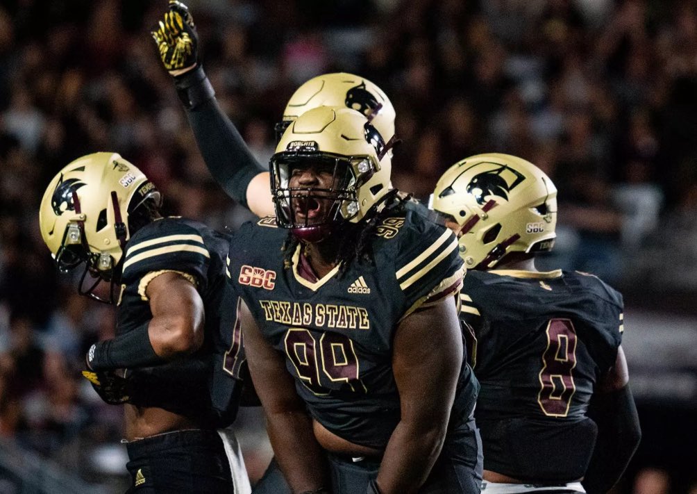 Ashton (@ashtonmozone72) on Twitter photo AGTG!! I am blessed to receive my 3rd D1 offer from <a href="/TXSTATEFOOTBALL/">Texas State Football</a>
<a href="/Coach_KD75/">Kendrick Davis</a> <a href="/CoachSpeer15/">Tristan Speer</a> <a href="/TrustMyEyesO/">⭕️FFERTUNITY</a> AGTG!! I am blessed to receive my 3rd D1 offer from <a href="/TXSTATEFOOTBALL/">Texas State Football</a>
<a href="/Coach_KD75/">Kendrick Davis</a> <a href="/CoachSpeer15/">Tristan Speer</a> <a href="/TrustMyEyesO/">⭕️FFERTUNITY</a>