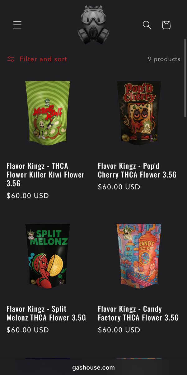 New Flavors Drop
AVAILABLE RIGHT NOW 
GASHOUSE.com