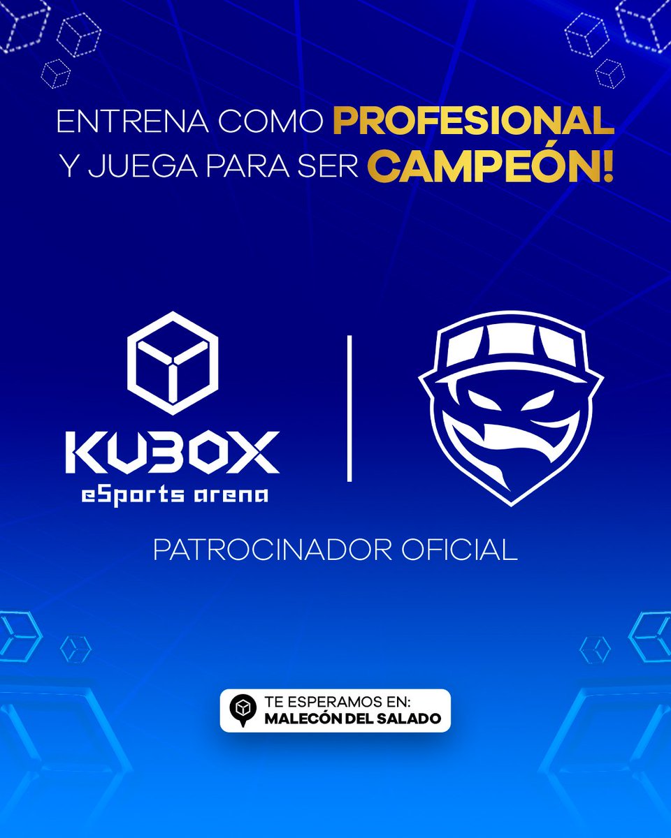 Skalle_ec's tweet photo. 🔹¡NUEVO PATROCINADOR! 📣 

🔸Damos la bienvenida a @kuboxarena , el único centro de alto rendimiento para gamers, como patrocinador oficial de @Skalle_ec. 🦾

🔸¡Vive el ambiente de un profesional como nosotros! 🇪🇨

#Kubox #NewSponsor https://t.co/atEtnNjzbL