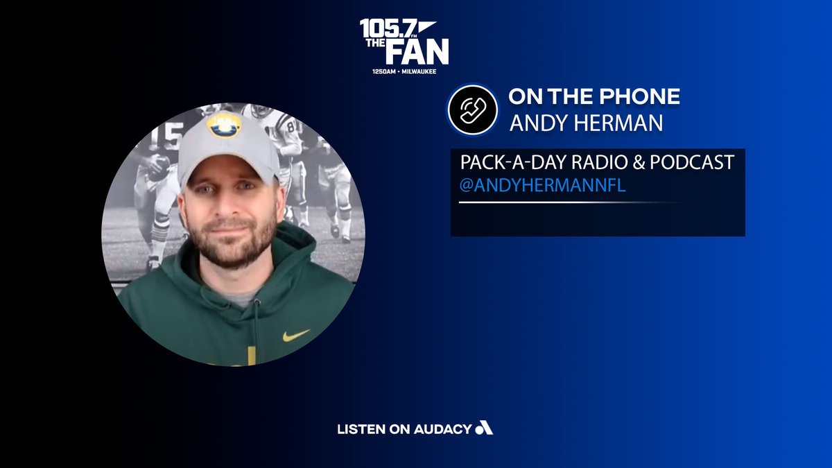 105.7 The Fan (@thefanmilwaukee) on Twitter photo Pack-A-Day Radio & Podcast Host 𝗔𝗻𝗱𝘆 𝗛𝗲𝗿𝗺𝗮𝗻 (<a href="/AndyHermanNFL/">Andy Herman</a>) joins #WisconsinSportsDaily to break down the huge training camp brawls between the #Packers & Seahawks!
🔈 : audacy.com/stations/thefa…
📺 : youtube.com/@thefanmilwauk… Pack-A-Day Radio & Podcast Host 𝗔𝗻𝗱𝘆 𝗛𝗲𝗿𝗺𝗮𝗻 (<a href="/AndyHermanNFL/">Andy Herman</a>) joins #WisconsinSportsDaily to break down the huge training camp brawls between the #Packers & Seahawks!
🔈 : audacy.com/stations/thefa…
📺 : youtube.com/@thefanmilwauk…