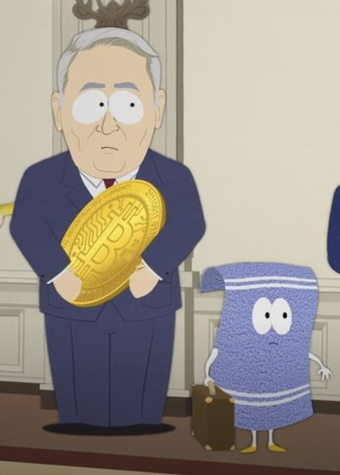 🔴COINDESK : "David Sacks e Bitcoin protagonisti nel nuovo episodio di South Park"