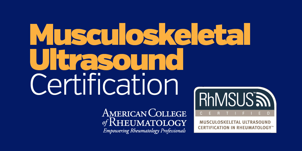 ⏱️DEADLINE APPROACHING to register for the ACR’s RhMSUS fall exam. Register by August 31. Details &amp; registration → acr.tw/4h0ckL1