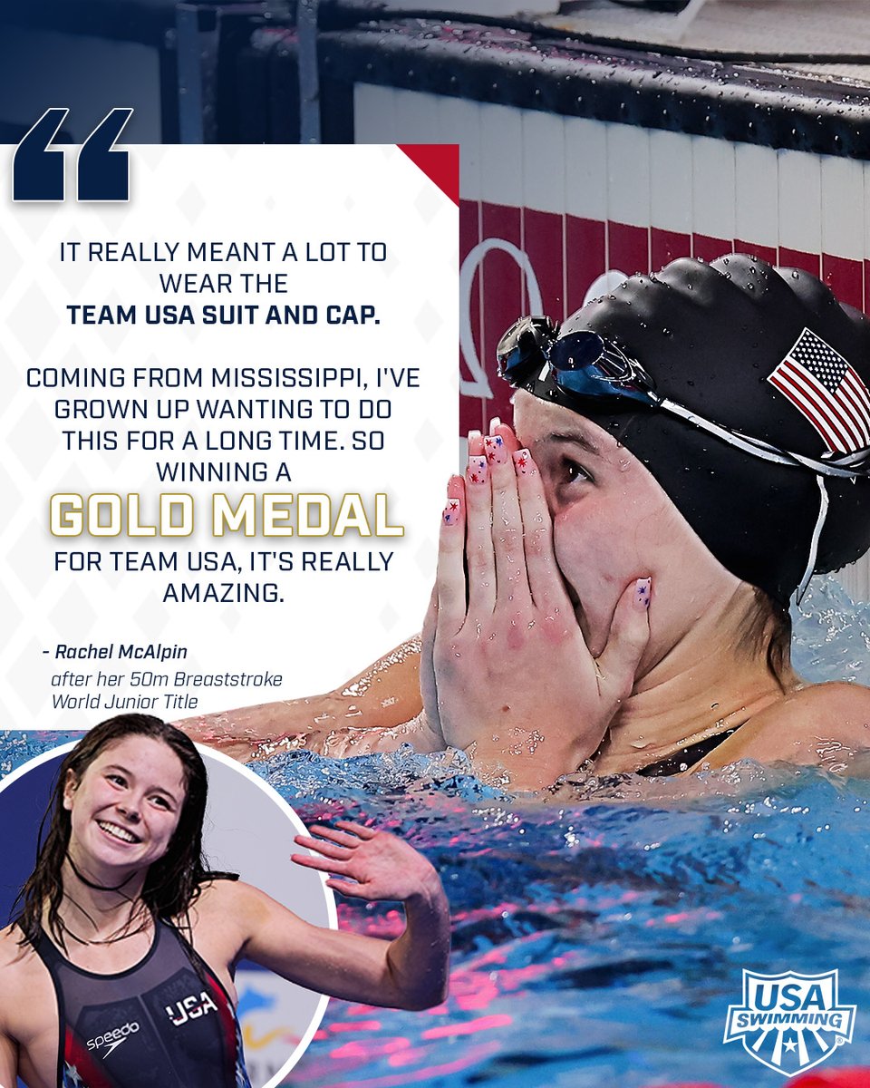 USASwimming's tweet image. Living out childhood dreams 😌🇺🇸