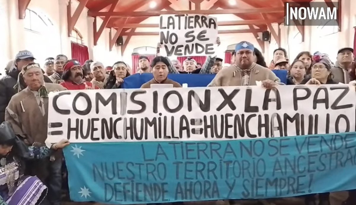 PURÉN;
Comunidades mapuche de Purén manifestaron su rechazo a la Consulta Indígena y llamaron a las comunidades locales a rechazar el proceso, el que a su juicio, busca poner punto final a la demanda de recuperación de tierras. GENTILEZA: Nowam Noticias Wallmapu. <a href="/Cooperativa/">Cooperativa</a>