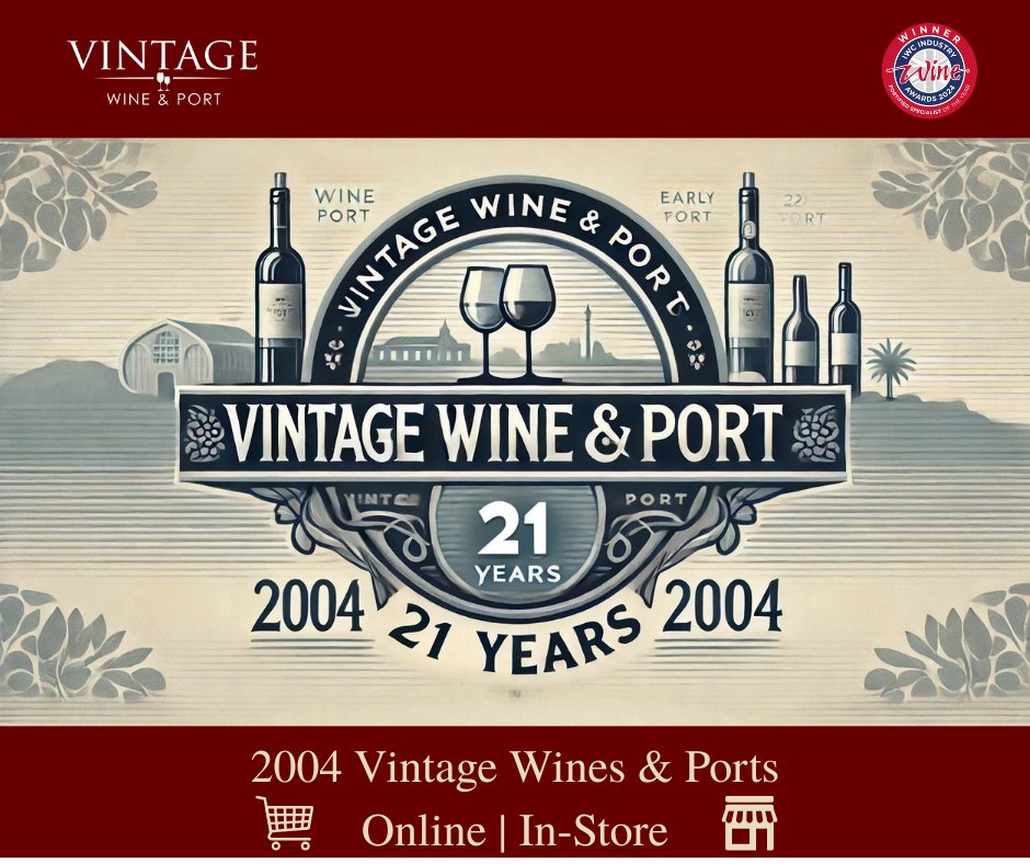 🎉 Mark a 21-year milestone with a gift that tells a story — a bottle of 2004 vintage wine or port. It's the year when... 

  🇪🇺 The European Union expanded with ten new member countries.
 😀Facebook’s launch marked the start of a new social media era.

vintagewineandport.co.uk/assets/include…
