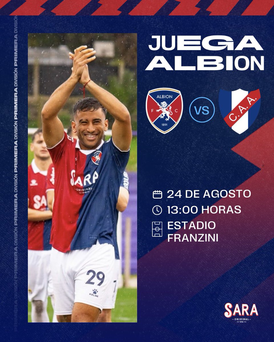 𝟭𝟬 𝗙𝗜𝗡𝗔𝗟𝗘𝗦 𝗣𝗢𝗥 𝗘𝗟 𝗢𝗕𝗝𝗘𝗧𝗜𝗩𝗢 👊

🗓 Domingo 24 de agosto 
⏰ 13:00 hrs. 
🏟 Estadio Luis Franzini 
🆚 Artigas 
🎟️ bit.ly/ArtFR2