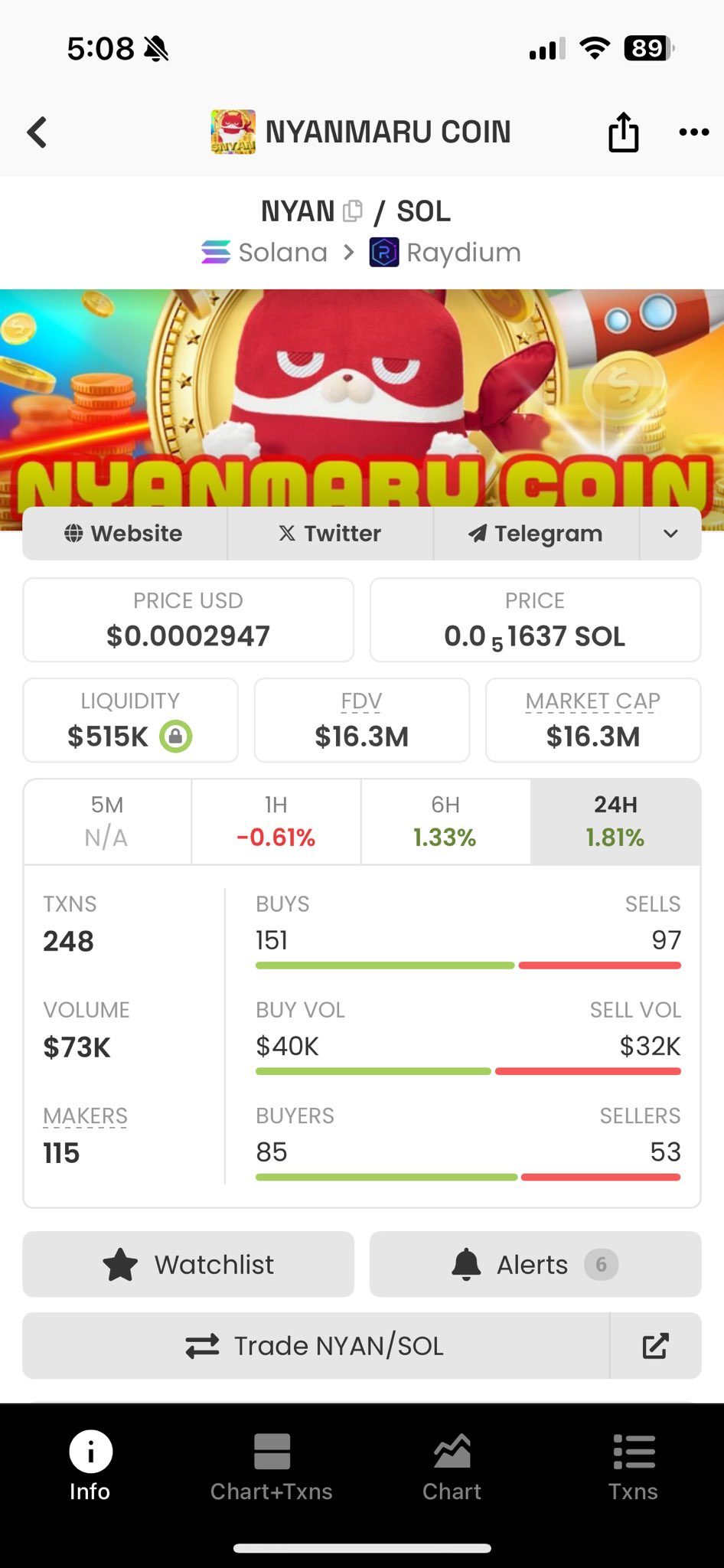 うぇい🚀$NYAN🚀 on X: 