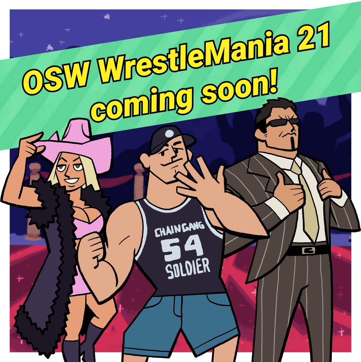 📸 OSW WrestleMania 21 coming soon!

OSW 142 WM 21 is clearing copyright! It'll go live on YouTube when it's ready, usually within 2 weeks. If you can't wait, buy us a pint and watch it right NOW!
patreon.com/OSWreview (2h34m) 🙂🍻