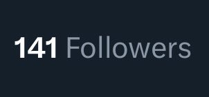coder_con's tweet image. I passed 140 followers today 🎉🎉🥳🥳

I can’t wait to see where this journey takes me