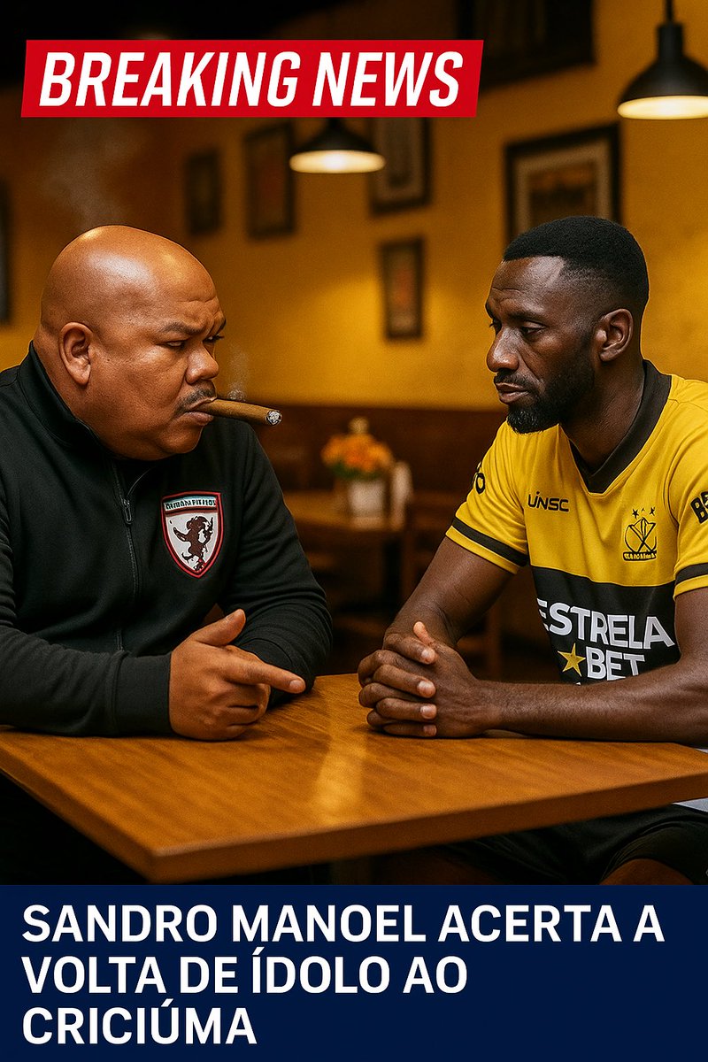 VAI ACONTECER!! Sandro “picuínha” foi visto negociando a volta de yannick bolasie para o criciúma. Será um contrato por empréstimo para o segundo semestre negociado com o cruzeiro com possibilidade de compra que gira em torno dos 14 MILHÕES  de reais