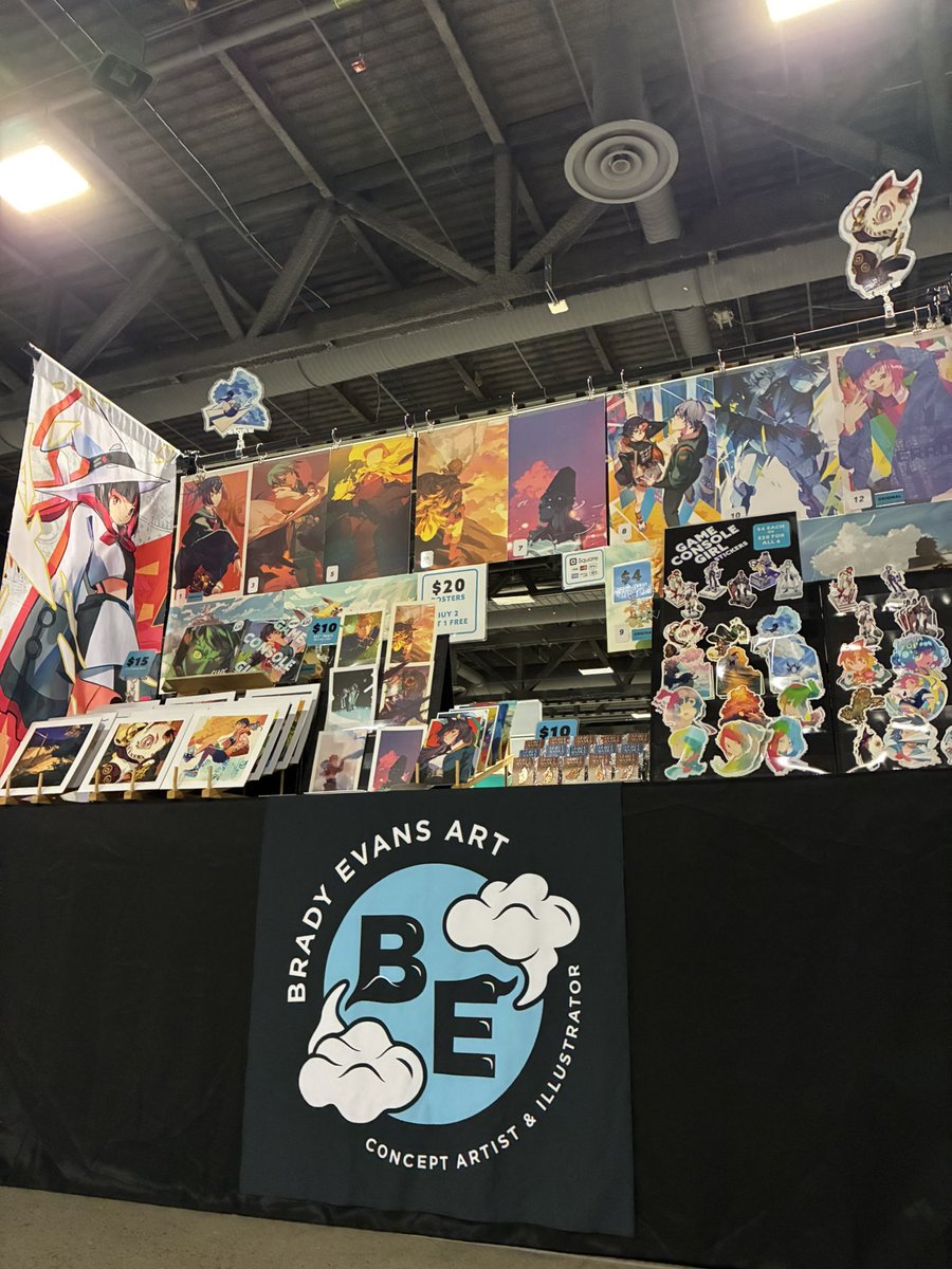 I’m all set up! ANYC P23 Come say hi! ✌️