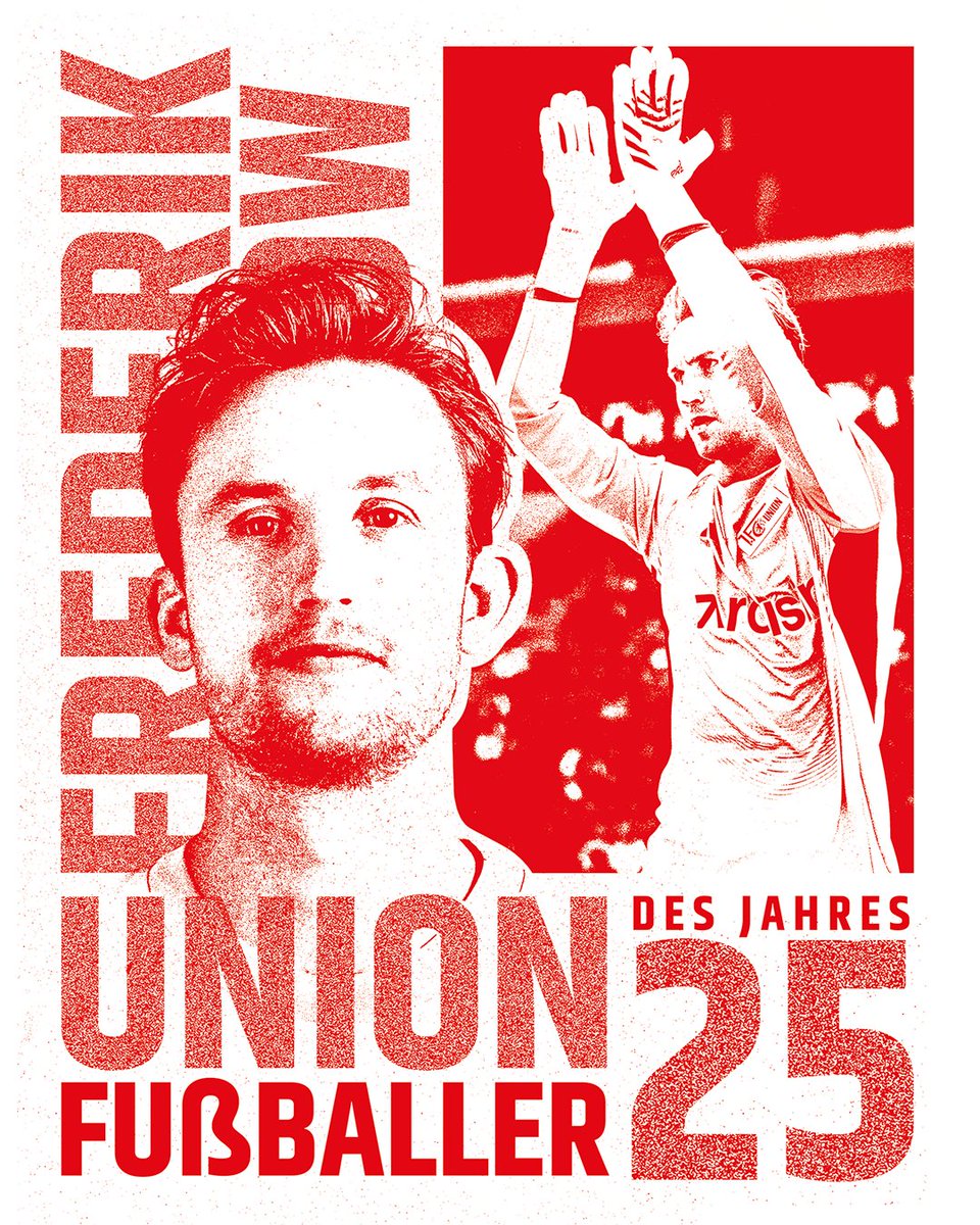 fcunion's tweet photo. Ihr habt entschieden und wir präsentieren euch nun voller Stolz ... 🥁
Eure Union-Fußballerin und euren Union-Fußballer des Jahres: Lisa #Heiseler und Frederik #Rönnow! 🏆
Herzlichen Glückwunsch, ihr zwei. ❤️
Zur Meldung: 🔗 https://t.co/zLAvlDDGun https://t.co/OqAz12Eh33