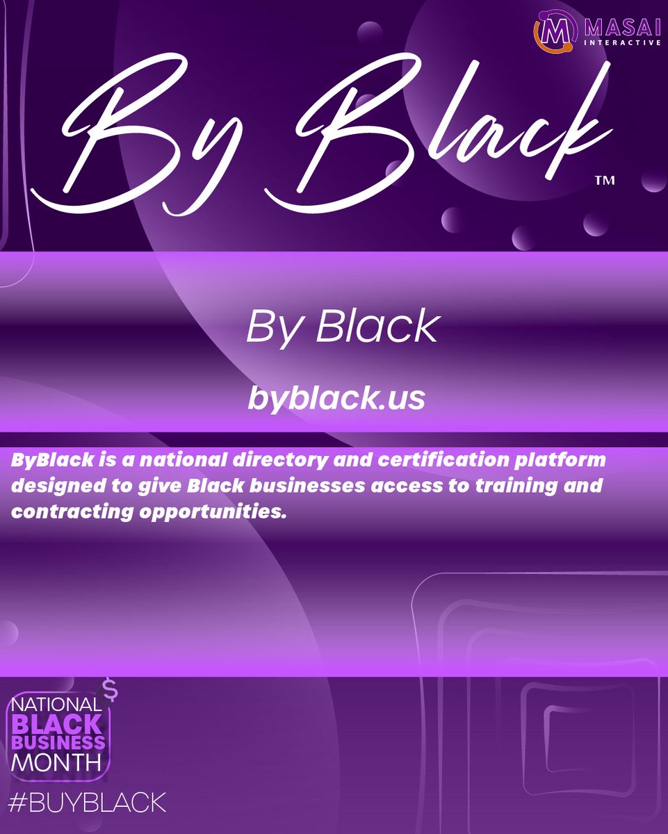 MasaiInteractiv's tweet photo. Here are 5 grants every Black business owner should know 
about:

1. Operation HOPE – 1 Million Black Businesses   
2. By Black   
3. US Black Chambers, Inc   
4. NAACP Grants   
5. IFundWomen of Color https://t.co/viy5fLQVBs