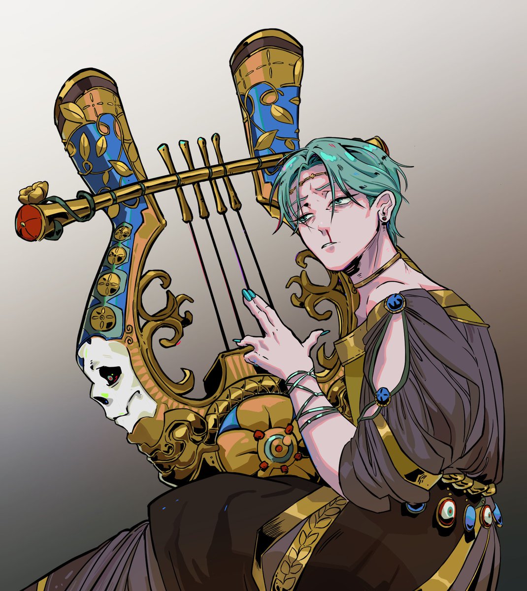 loveinapocalyps's tweet photo. Orpheus × Eurydice tiiv!!!

Inspired by: @alnstmiwa @NiiNico77565 @yue_xng 

I was originally going to do just patrochilless but I got inspired and missed doing the hades artstyle soooo!!! Aaa can't wait to draw more of them!!!

#tillivan #alnst #hades https://t.co/CG8xUeg0pY
