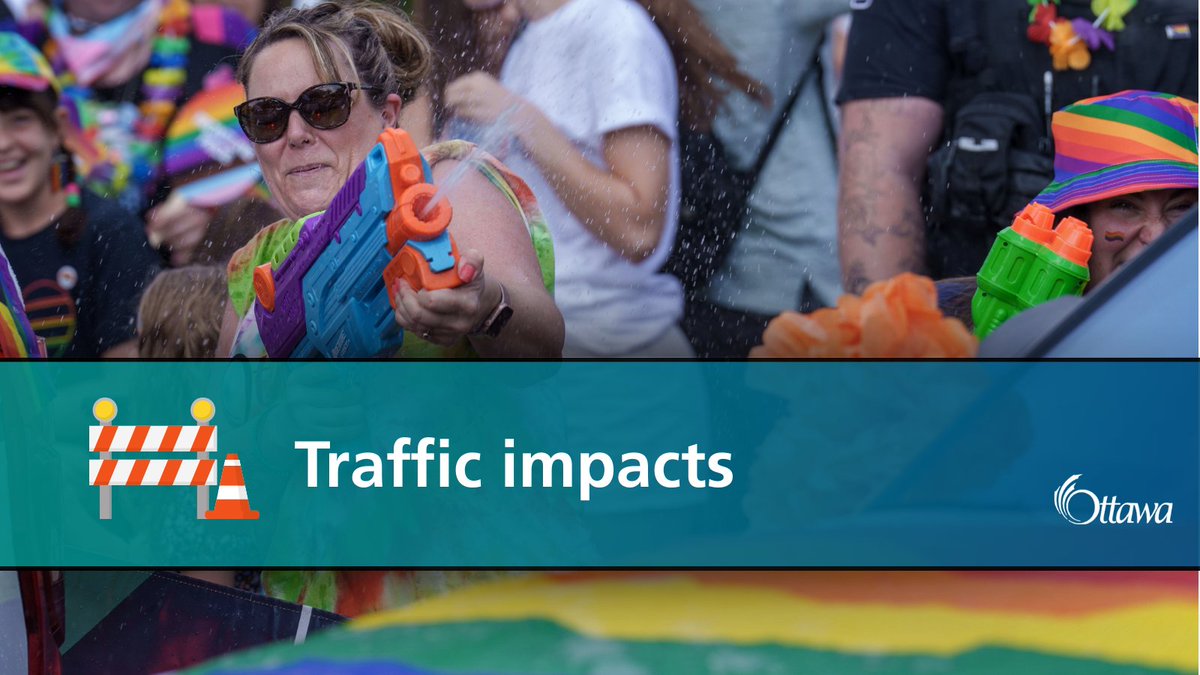 Expect some traffic impacts in the downtown core this weekend for the Capital Pride parade and festivities. Info: bit.ly/3UFi9oM

And don't miss joining us for the annual Capital Pride Parade at 1 pm on Sunday, August 24!