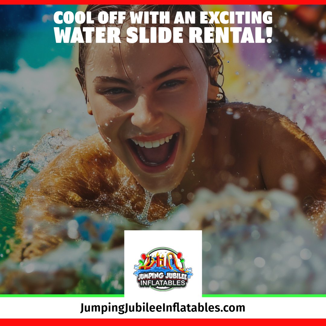 jj_inflatables's tweet image. 🌊 Cool off with an exciting water slide rental!

The Best Inflatable Rentals in Loxley: jumpingjubileeinflatables.com

🏄 Clean, safe, and a splashy hit for all ages.

#WaterSlideParty #SummerFun #InflatableAdventures #DaphneParties #OutdoorEvents