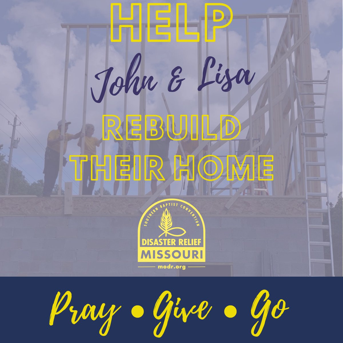 🏡✨ Hope is being rebuilt in North Carolina! After Hurricane Helene destroyed John &amp; Lisa’s home, Missouri Baptist Disaster Relief volunteers are helping build a new house — and we’re praying they’ll be home by Christmas.
modr.org/video "Helene NC Rebuild"