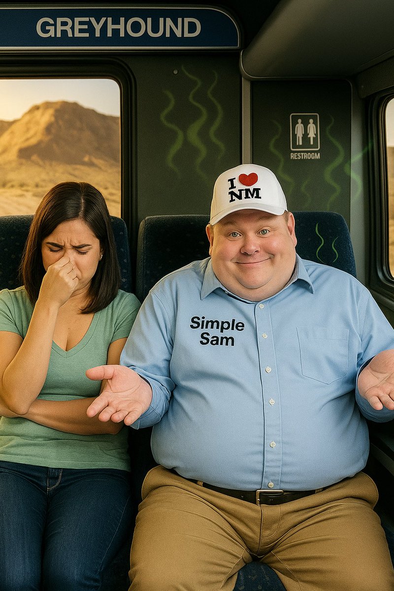 1Simple_Sam's tweet photo. HOLY COW!

What an awesome few days in New Mexico! 

However, I do miss the office, so I’m heading home early and taking a NICE @GreyhoundBus 

I can’t wait to tell all my coworkers about the last few days! 

HOUSTON, I’m coming home, YIPPEE! 

#HTOWN #SimpleSam #USA #TRAVEL https://t.co/fobukGgEeh