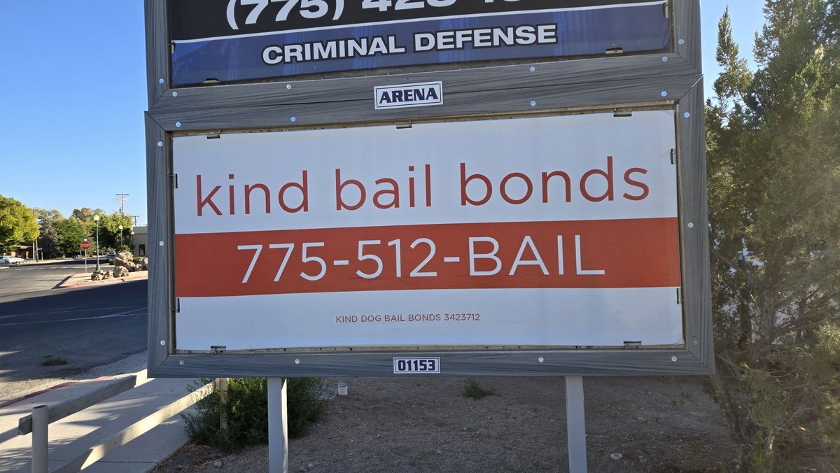 Business Spotlight: If you or someone you know gets caught in a pinch anywhere in Nevada, you can call Kind Bail Bonds for quick, friendly, and knowledgable assistance. KindBailBonds.com arenaoa.com/gallery