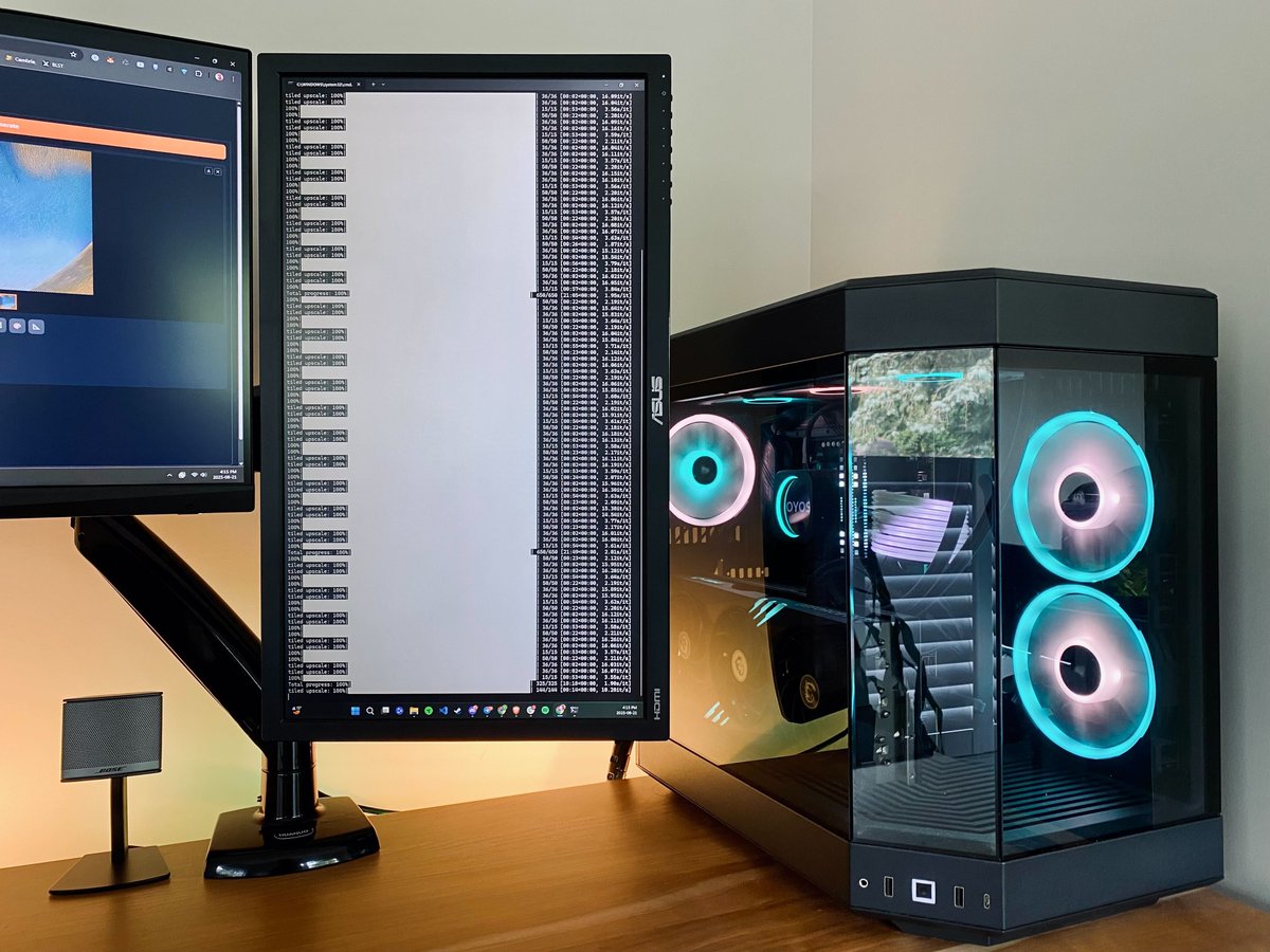 Meet the machine behind OYOS.

July’s 4K upscales complete ✅