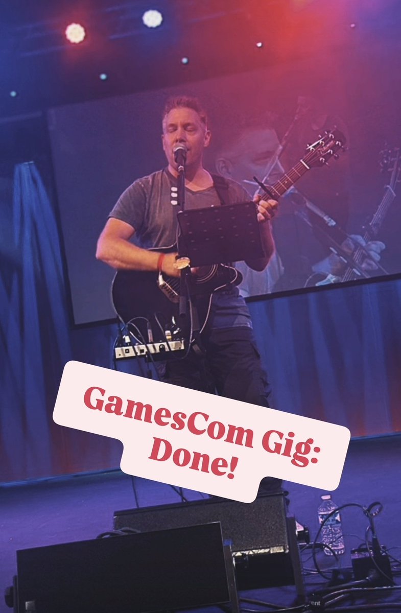 Total verrückt. Das war fantastisch. 

Die abgefahrenste Setlist, sehr persönlich, eine Performance mit ganz viel Herz &amp; Leidenschaft auf einer geilen Bühne mit tollen Menschen um mich rum.

Danke <a href="/gamescom/">gamescom</a> - was für ein Fest. 🥰🧡