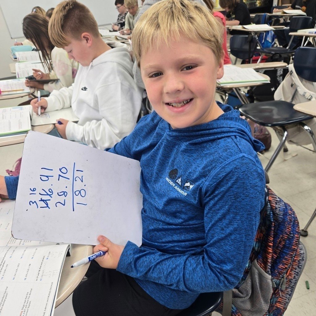 JessCoSchools's tweet image. Smiles in math class = a big win!  When learning clicks and confidence grows, it all adds up to success for these Colts! #MathWins #StudentSuccess