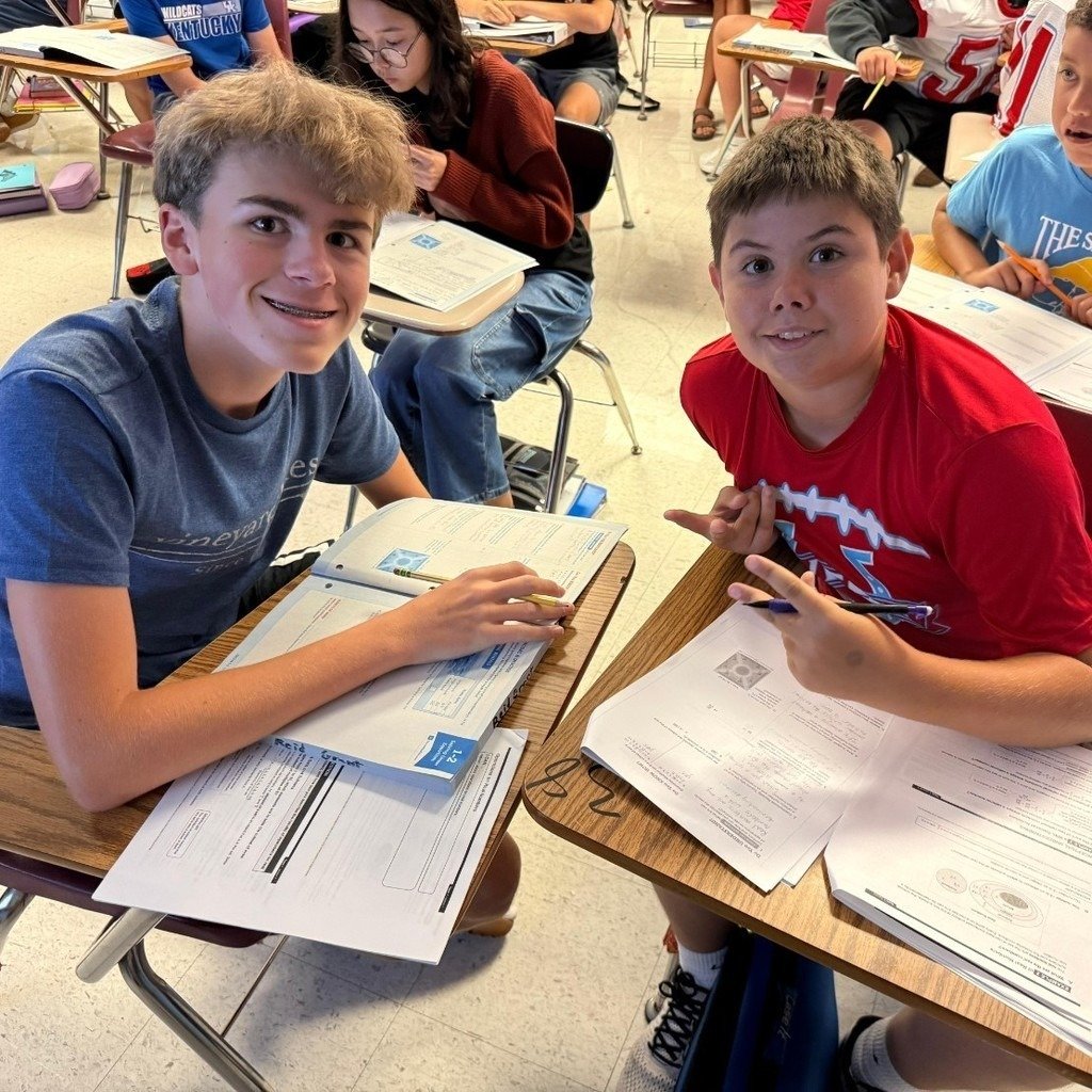 JessCoSchools's tweet image. Smiles in math class = a big win!  When learning clicks and confidence grows, it all adds up to success for these Colts! #MathWins #StudentSuccess