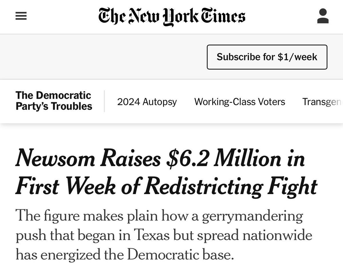 Over $6 million dollars and 200,000 donations in one week. California and the nation are ready for this fight.

Look out, Donald Trump. Your election rigging scheme is about to fall apart.
