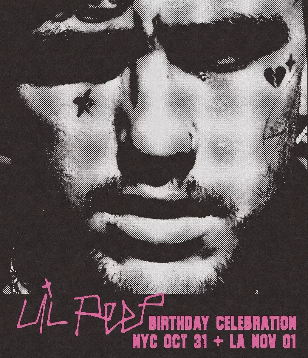 Lil Peep’s official birthday celebration takes place October 31 in NYC &amp; November 1 in LA

lilpeep.ffm.to/birthdayshows