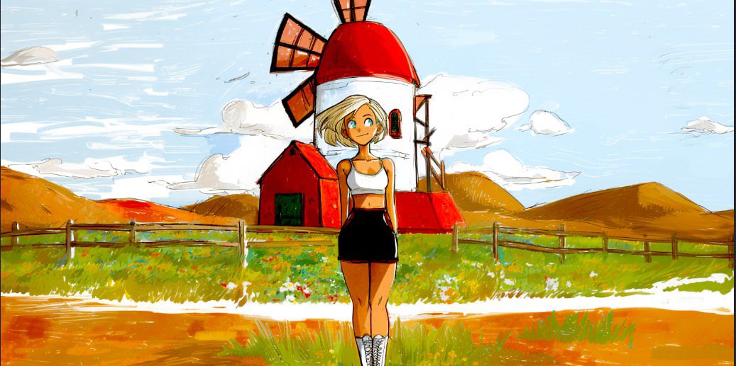 Rare photo of the $MILLF in her younger years before the mill fire and before Trader Joe broke her heart…