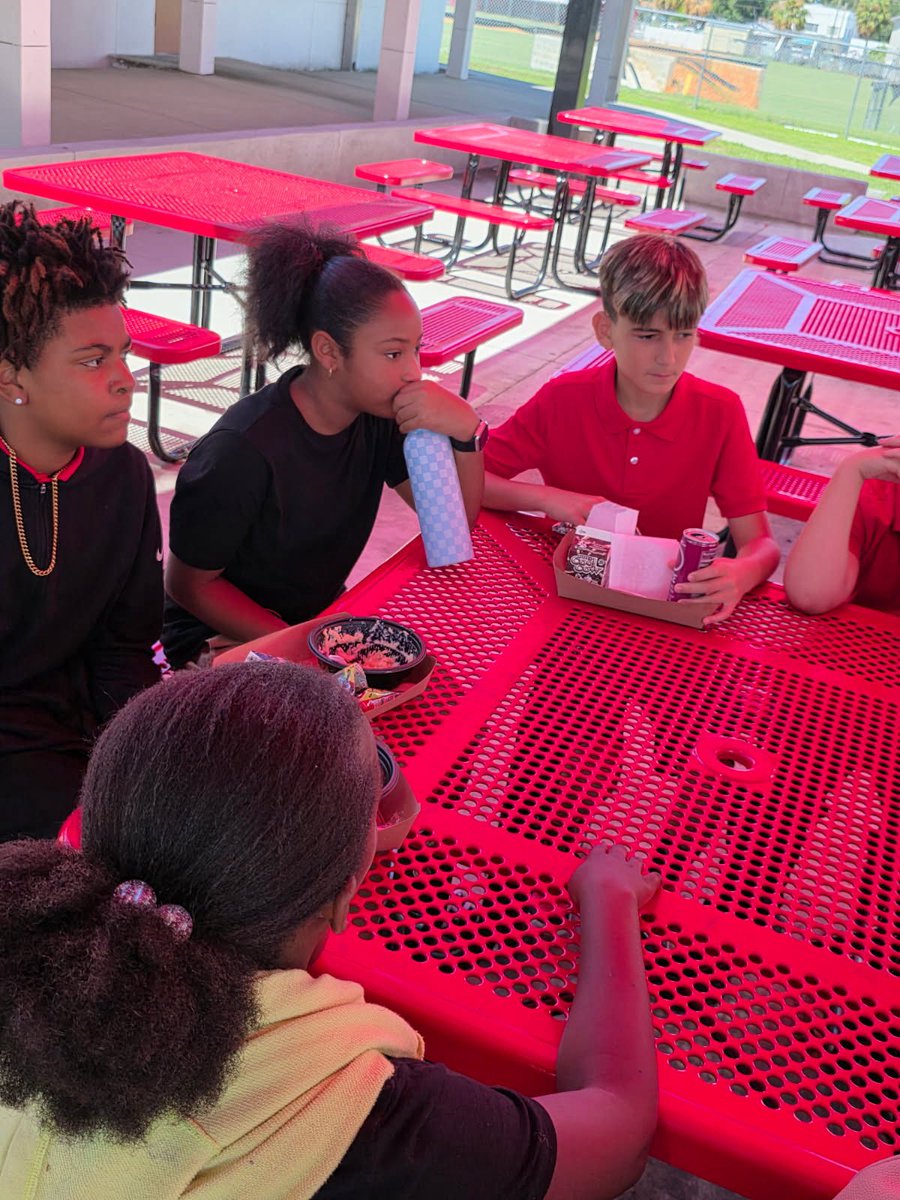We are on our way to becoming a highly reliable school. Today, Principal Mitchell met with a student group to provide access  for them to give feedback regarding the optional functioning of Memorial (HRS 1.6). #UnityStartsWithYou 🥳😎