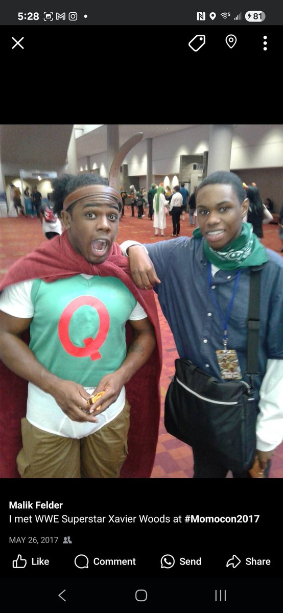 Malik_Nova96's tweet photo. #tbt That time I met @AustinCreedWins at #MomoCon2017 https://t.co/5WBfqaWrr3