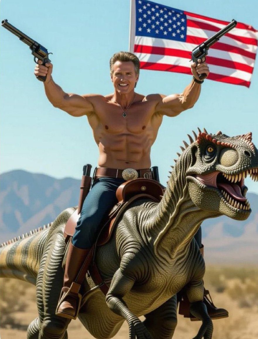 <a href="/GavinNewsom/">Gavin Newsom</a> IS MAGA READY!?