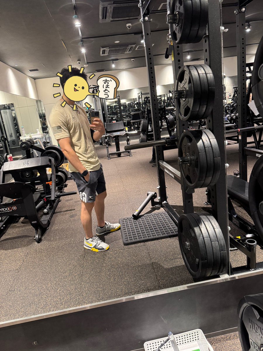 午前5時のベンチプレス