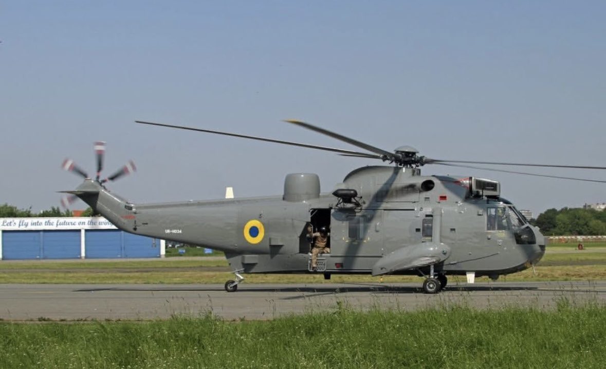 Ukrainian Westland Sea King helicopters