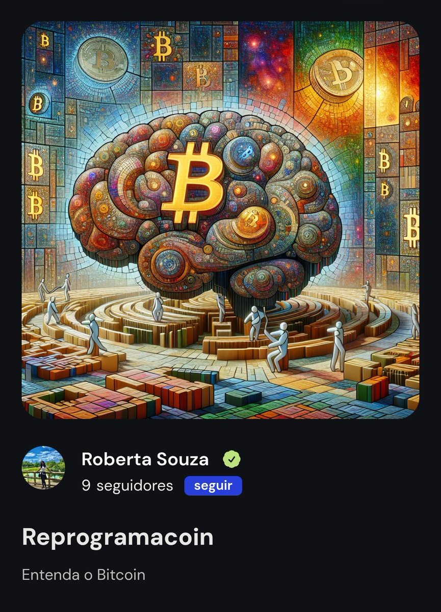 Você sabia que o <a href="/gotasofficial/">Gotas</a>  te dá créditos para VC criar sua própria nft com uso de IA???
Já criei a minha.
Crie a sua tbm!!! 
Acesse:
gotas.social gotas.social/gota/173465816…