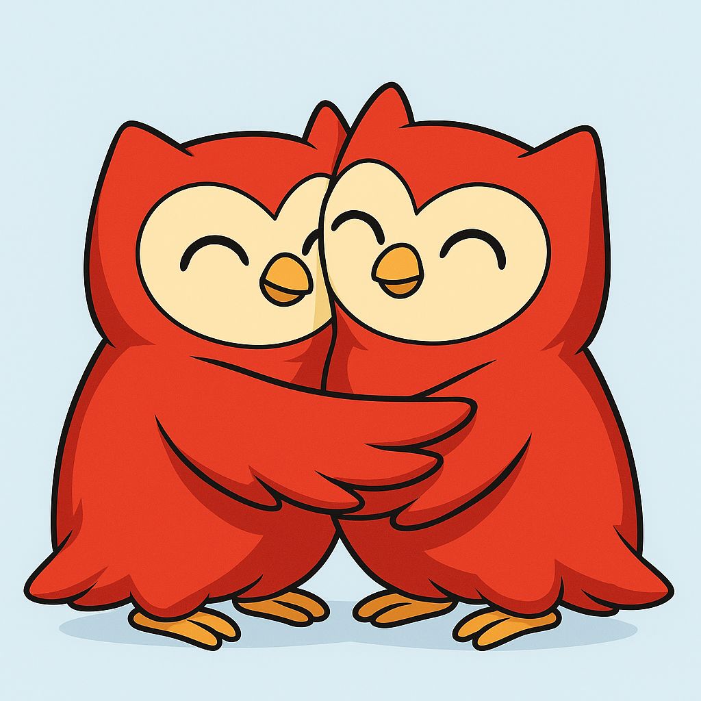 When I meet em
It's none other than <a href="/MoonPops777/">Pops 🦉</a> &amp; me.
In face these are the two birbish 

Let's push <a href="/moonbirds/">Moonbirds</a> to the sky