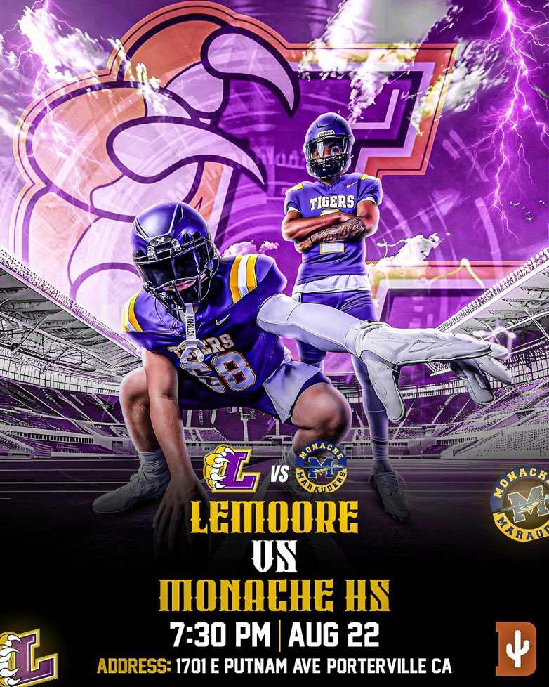 Lemoore High School Football tweet media
