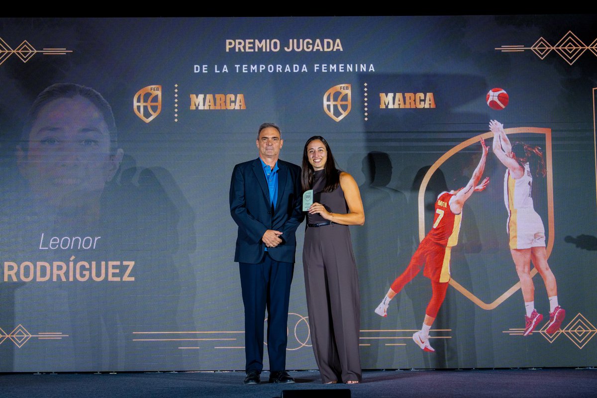 🏀🏅 Felicidades a Leonor Rodríguez y Maite Cazorla por sus reconocimientos en la VI Gala del Baloncesto Español. Desde la #FIBGC celebramos a dos referentes que siguen siendo ejemplo para nuestros jugadores y jugadoras 👏🏻