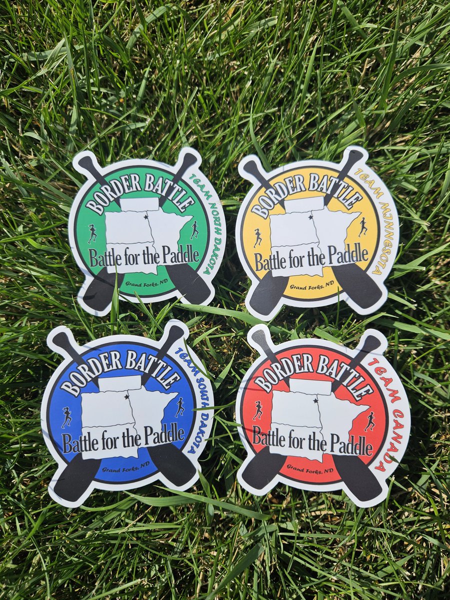 Preparations are underway for the 2025 Grand Forks Border Battle! 

New this year: Stickers to represent each state/province. Find yours at the bake sale!

See you in Grand Forks on September 27th!

gfborderbattle.com